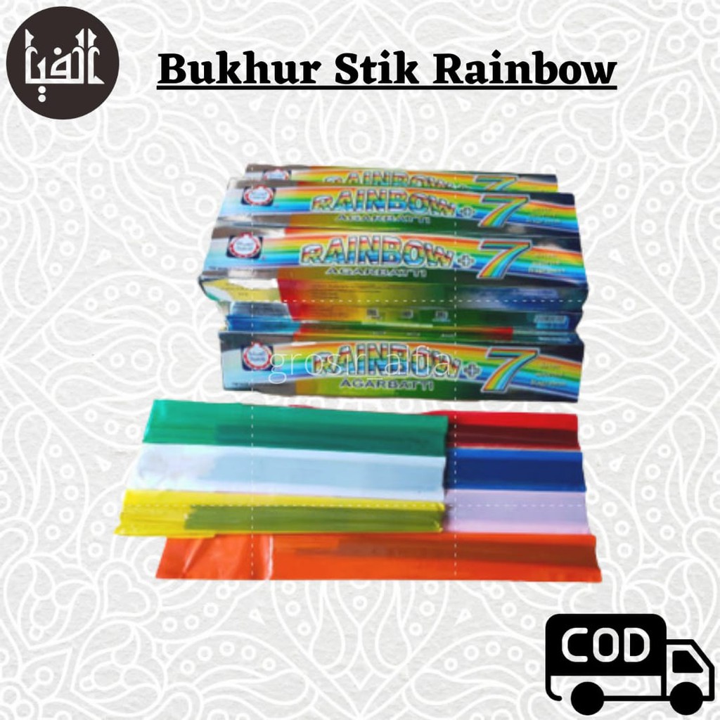 Bukhur Stik Rainbow Buhur Dupa Pengharum Ruangan