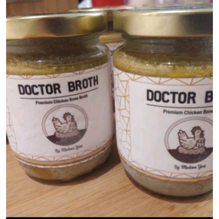 

ORGANIC CHICKEN BONE BROTH KENTAL / KALDU MPASI BY DOCTOR BROTH