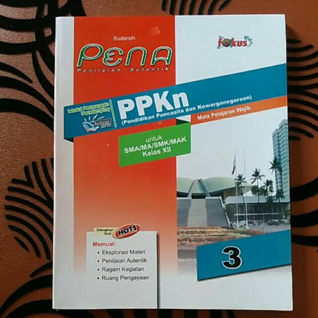 Buku Paket PENA PPKN Kelas XII