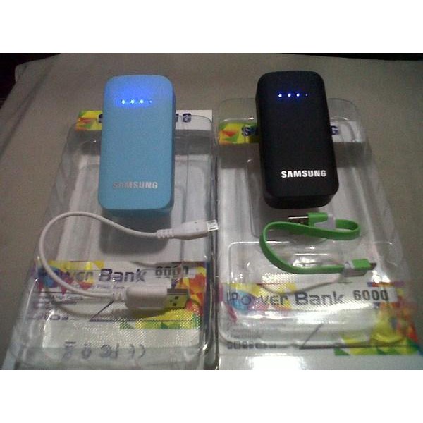 powerbank 6000MAH 6 000MAH 6000 MAH VS POWER BANK