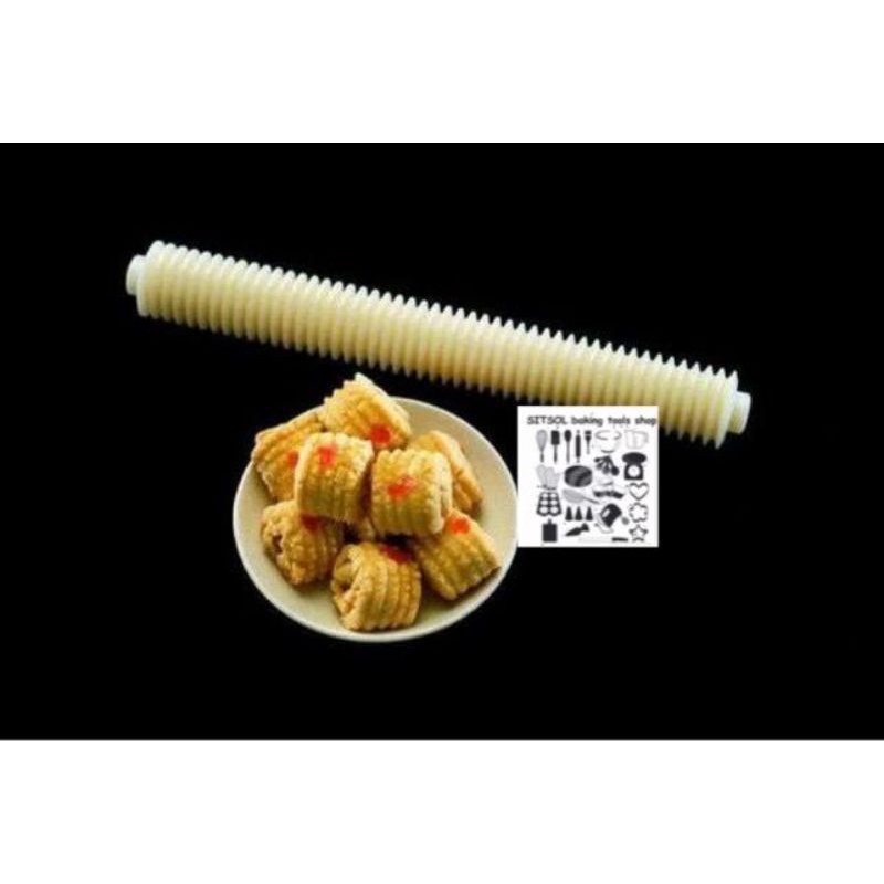 Rolling rintik/rolling pin/rolling pin rintik/rolling nastar
