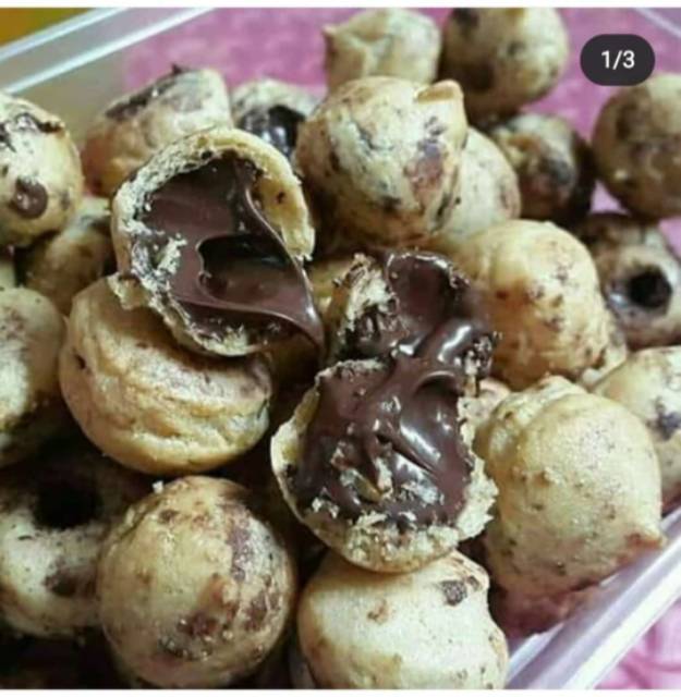 Soes GG cokelat lumer per dus isi 2 kg