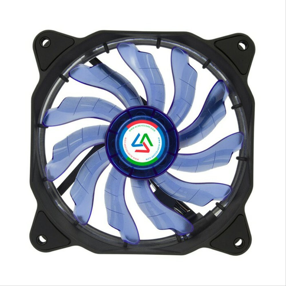 Fan Casing  Processor Alseye 12cm Round Eclips Blue