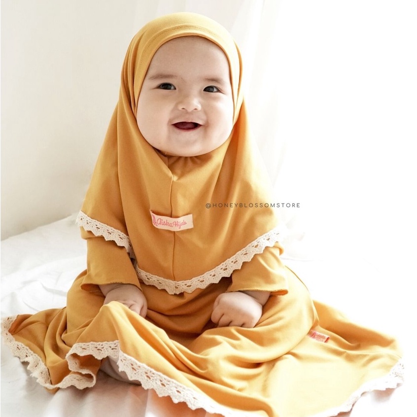 Gamis Bayi 1 bulan - 1,5 tahun Gamis Anak Perempuan Gamis Bayi Perempuan 0 6 bulan Gamis Bayi Perempuan Gamis Bayi 6 12 bulan Daily Lace