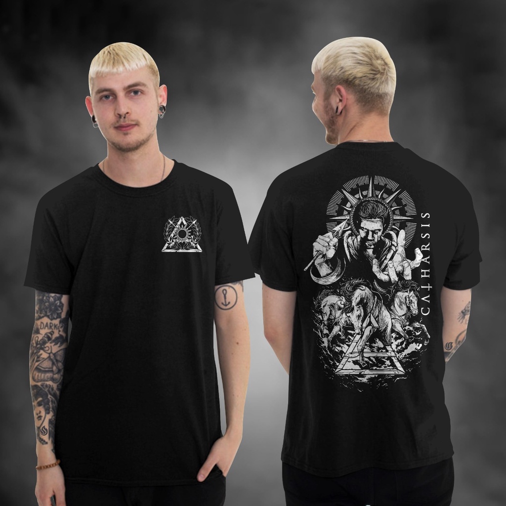 KAOS CATHARSIS EMPIRE KAOS BIMO PICKY PIKS KAOS DISTRO CATHARSIS BAJU CATHARSIS