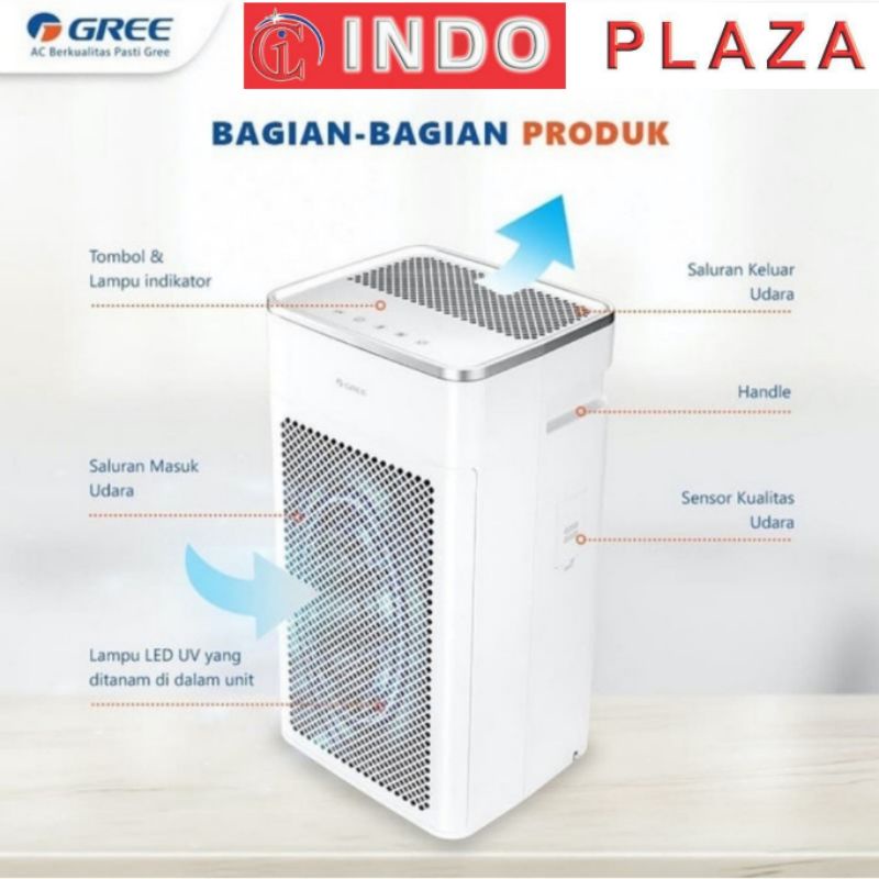 VIRUS KILLER AIR PURIFIER GREE GCF-200AANA