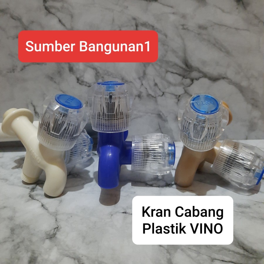 Keran cabang plastik VINO kran air shower kamar mandi pelastik