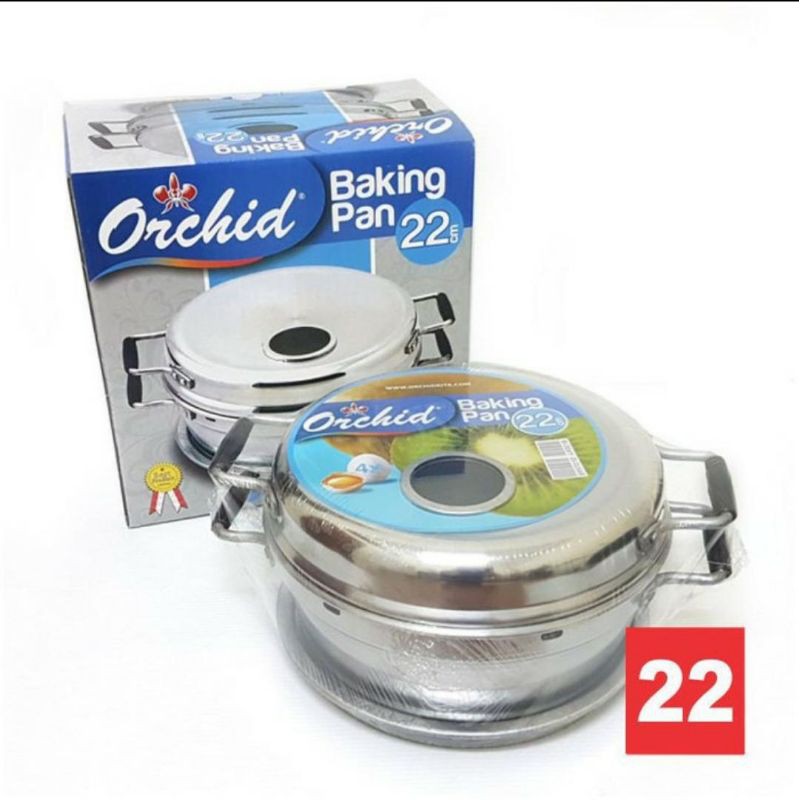 

baking pan/panci pemanggang cake ORCHID 22CM