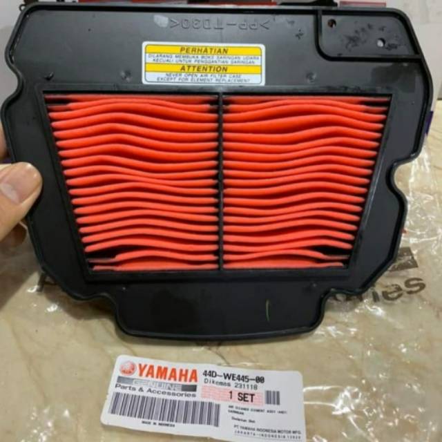 FILTER SARINGAN UDARA XEON KARBU ASLI ORI YAMAHA 44D WE445 00