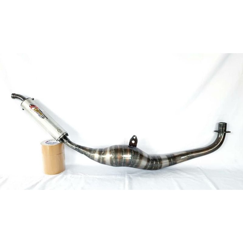 Knalpot Creampie Original Fiz R FIZR underbone Underbond kalajengking Scorpio Kolong Galvanis Almu R