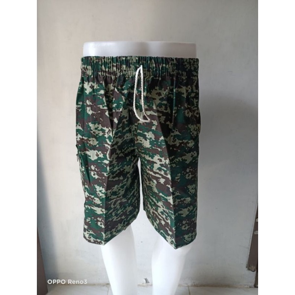 Kolor Loreng M-L Celana Pendek Army Pria