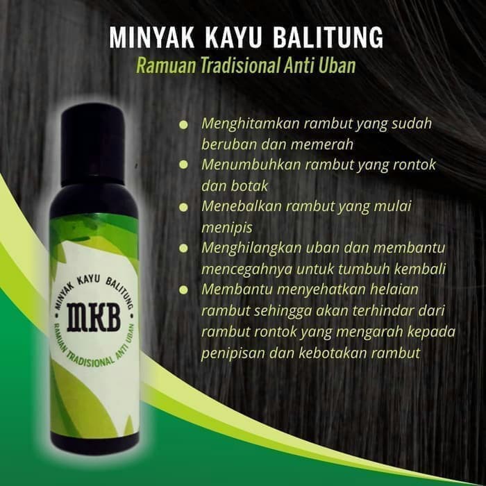 MKB ORIGINAL PRODUK BERHOLOGRAM... MINYAK KAYU BALITUNG 100ML TRADISIONAL TANPA EFEEK SAMPING