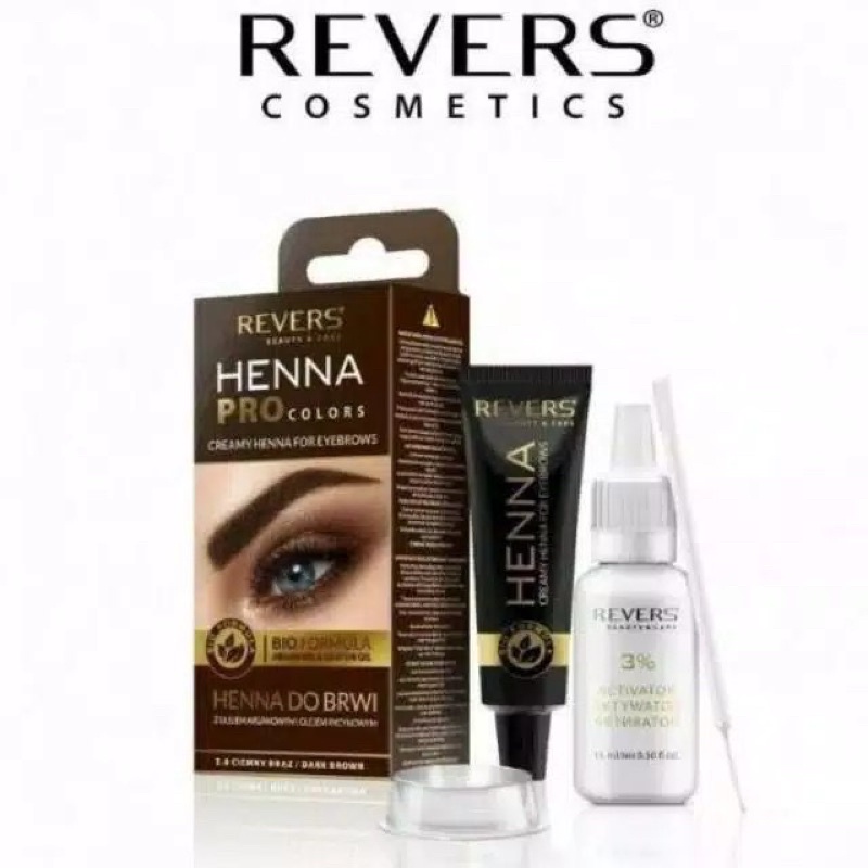 BROWHENNA ALIS EYEBROW HENNA PRO SERIES REVERS