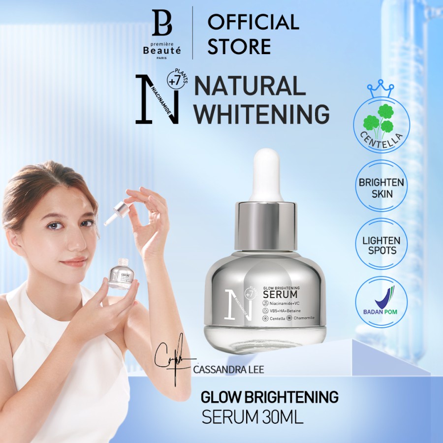 ✨ AKU MURAH ✨ Premiere Beaute Niacinamide Centella Serum Luminous White Glow Brightening Whitening Serum 30ml BPOM