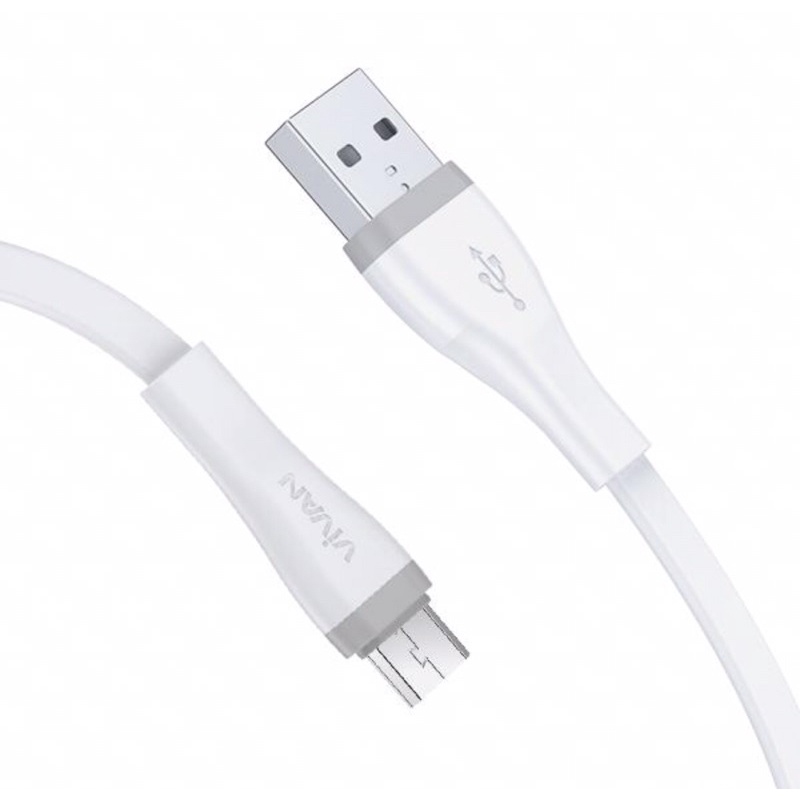 KABEL DATA VIVAN SM30S 2A MICRO USB ORIGINAL VIVAN KABEL CHARGER 30CM QUICK CHARGE