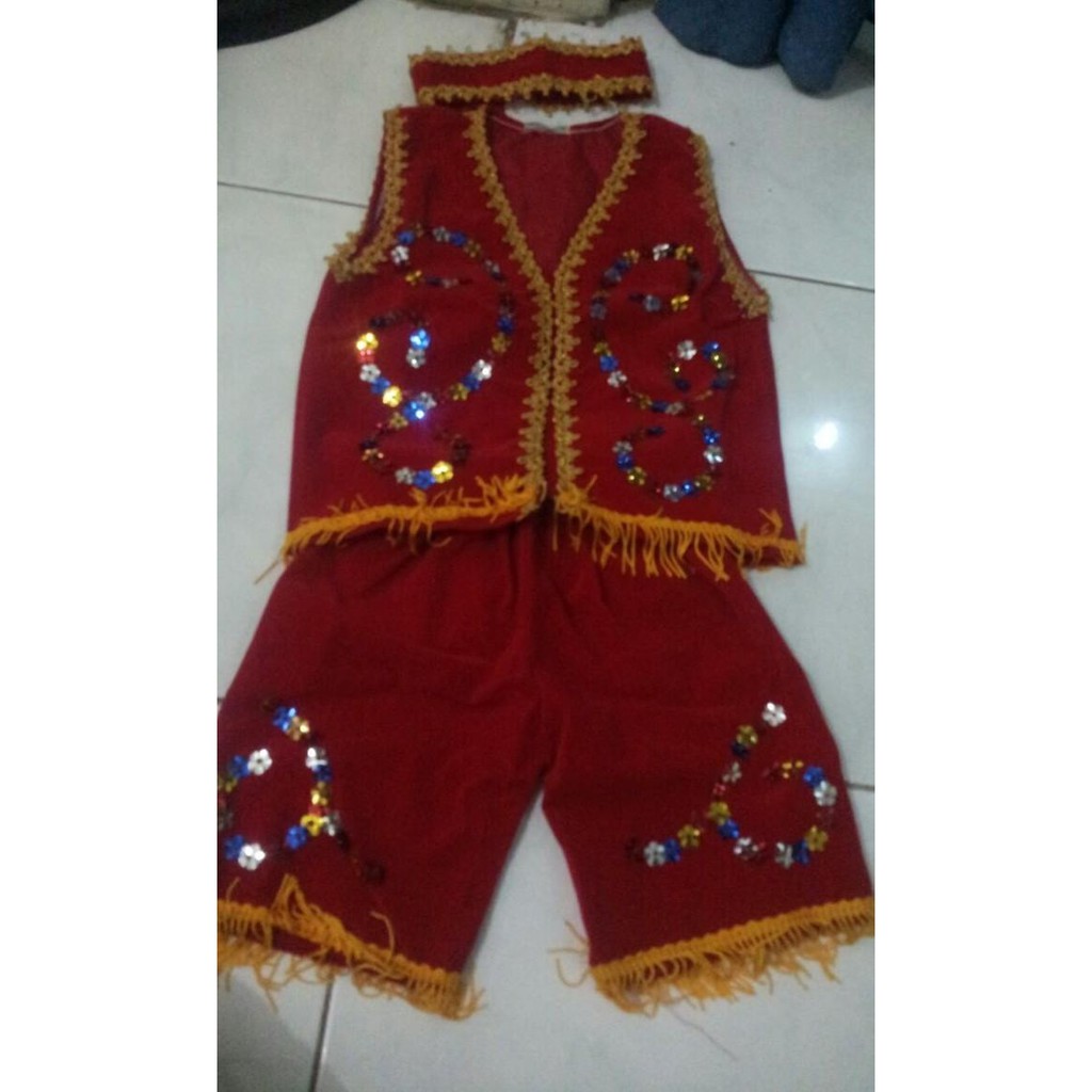 Terpopuler Pakaian Baju Adat Kalimantan Barat Baju Dayak L