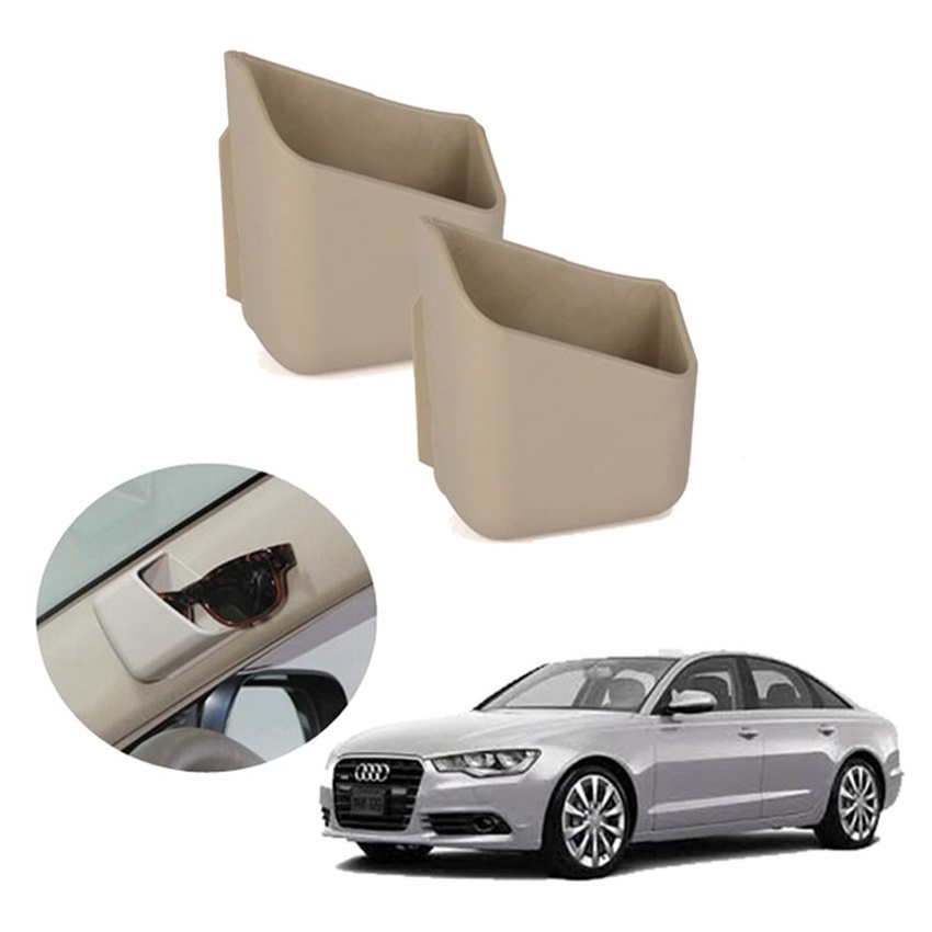 Kantung Pillar Mobil Type R  auto sport - KMS-933 - Cream