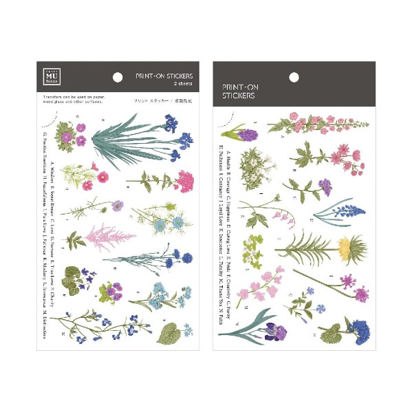 

MU Lifestyle Print-On Stickers 127 - Plants Details