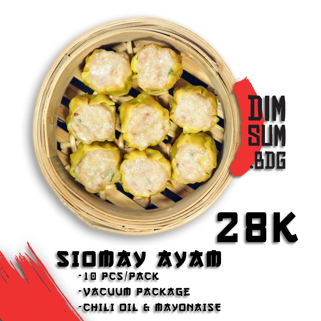 

[PROMO] Siomay Ayam (Dimsum Frozen Food) dimsum bdg vacum package