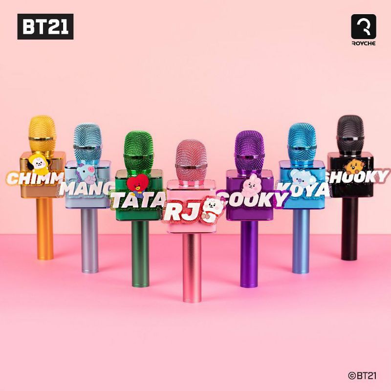 BT21 MICROPHONE BLUETOOTH BY ROYCHE 100%OFFICIAL