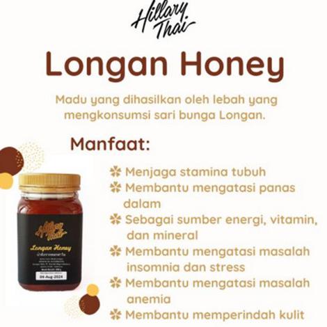 

Madu Thailand BUY2 GET 1 Free / Longan Honey / Madu Longan