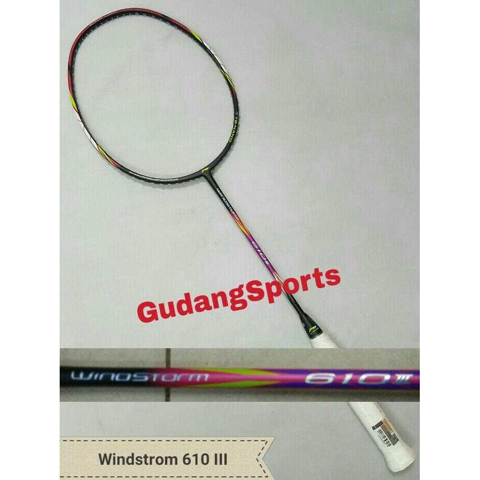 Raket Badminton Lining Windstorm 610 III Original Li ning