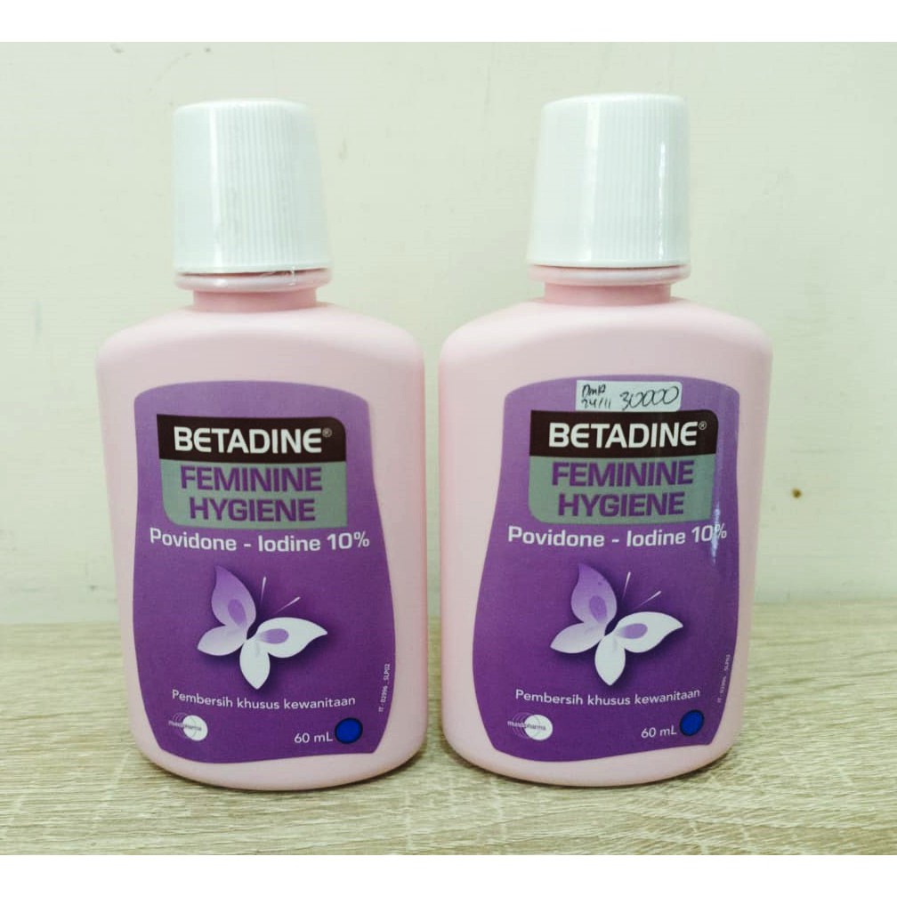 BETADINE FEMININE HYGIENE 60 ML - ATASI GATAL DAN KEPUTIHAN