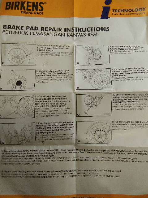 BRAKE PAD NEW GRAND LIVINA 2010 ON / LATIO