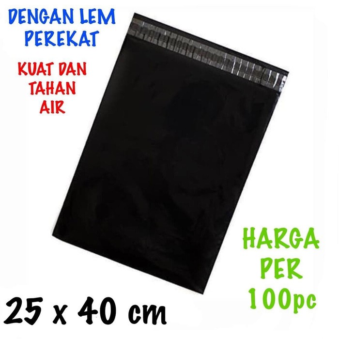 Kantong plastik online amplop plastik online polymailer +lem uk 20x40