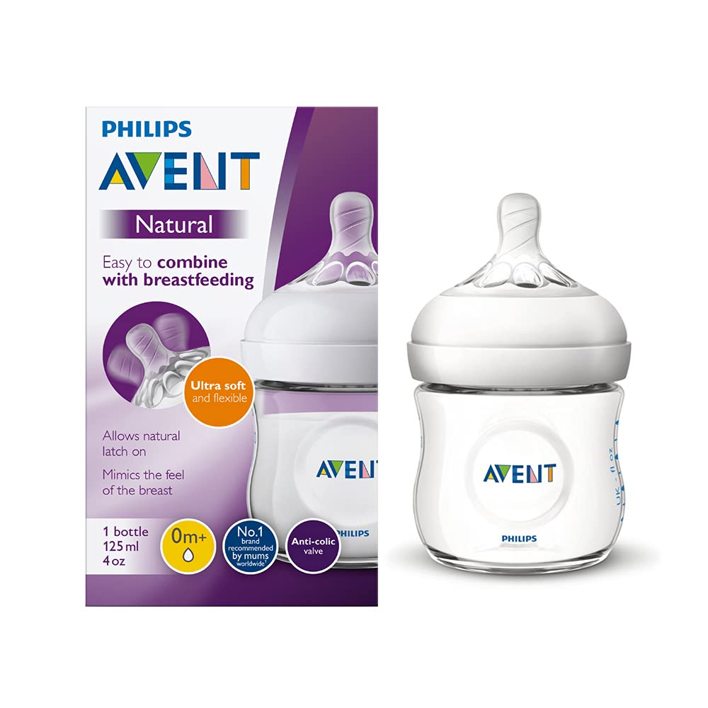 Avent Botol Natural 125ml Single NEW DESIGN