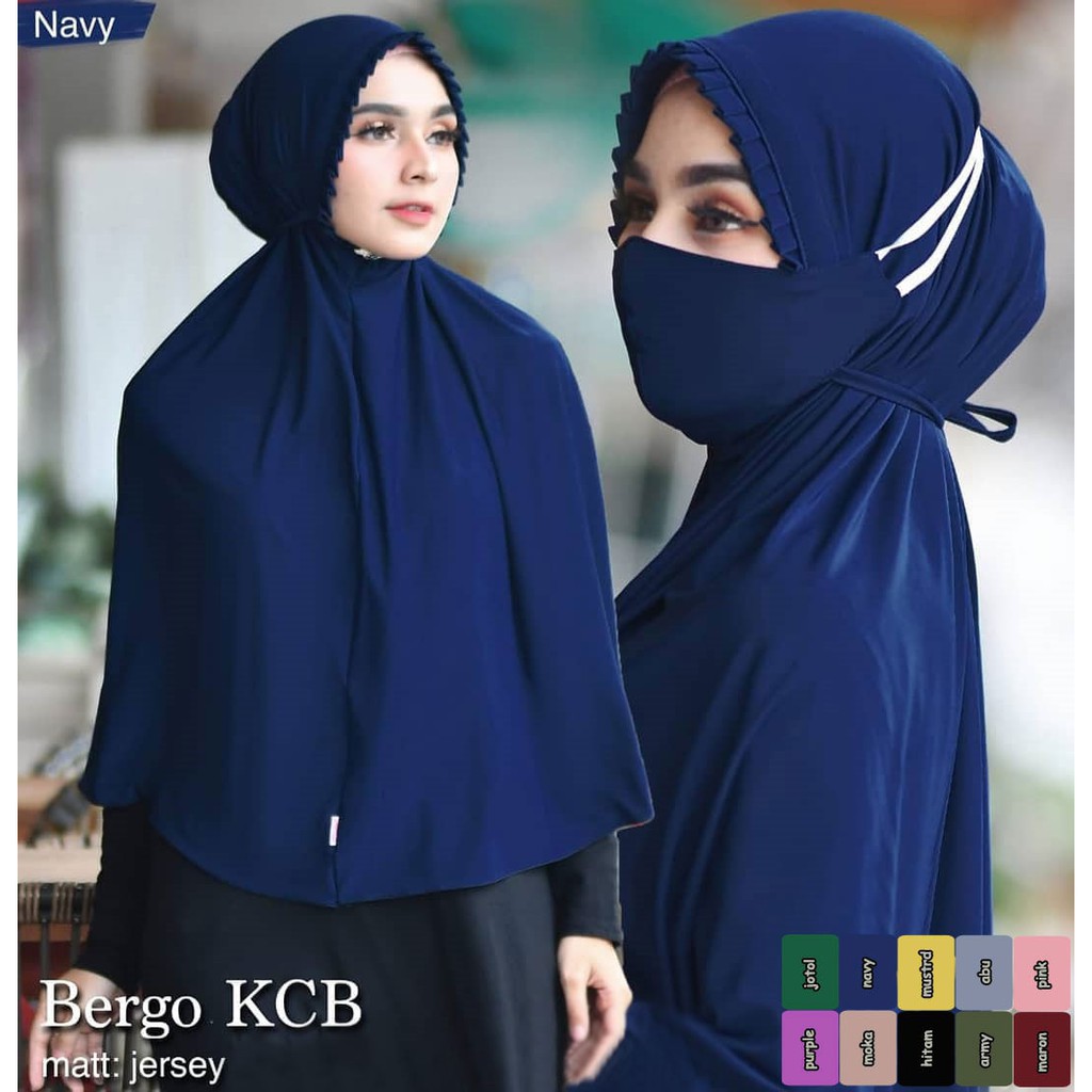 KERUDUNG INSTANT BERGO KCB-3