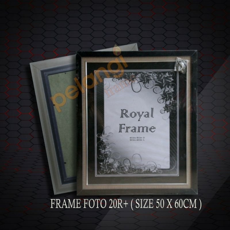 Frame / Bingkai foto minimalis 20r / 24r linen