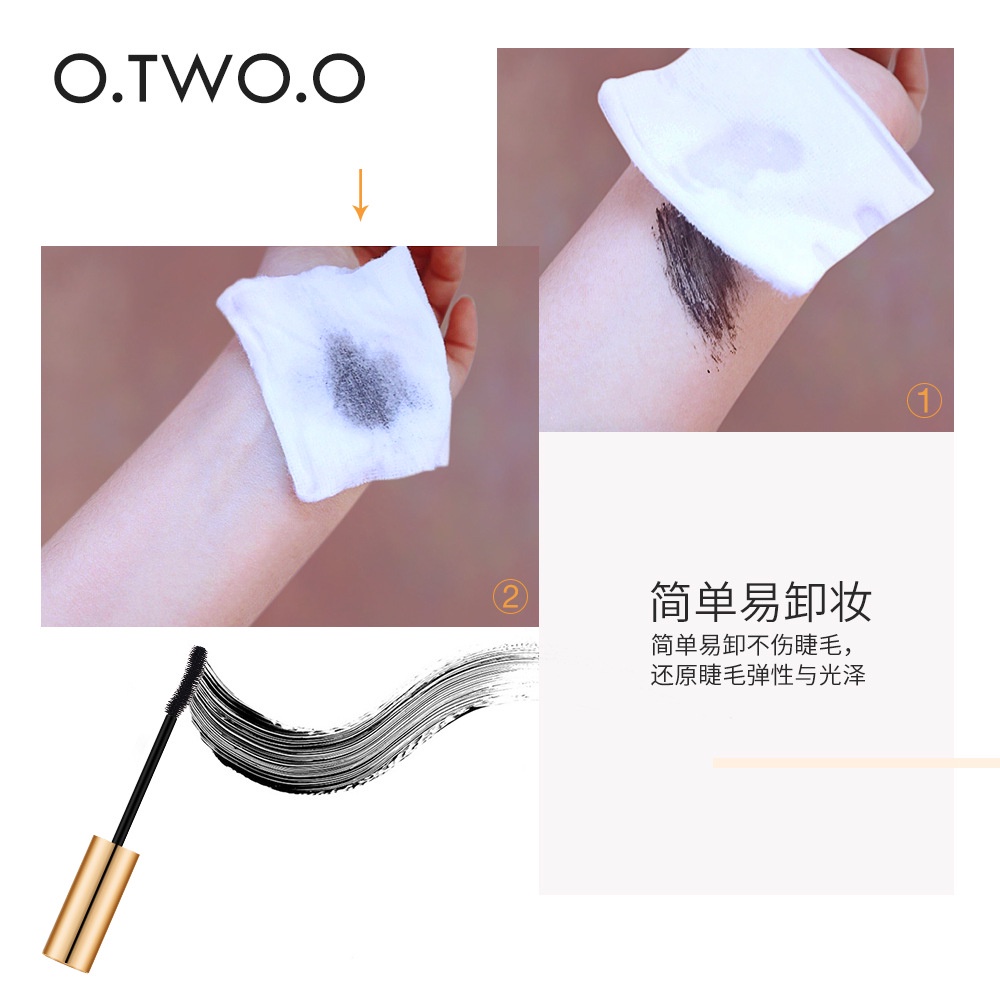 ORIGINAL O.TWO.O GOLD MASCARA WATERPROOF LONG LASTING VOLUMIZING LENGTHEN EYE LASH MAKEUP 9981