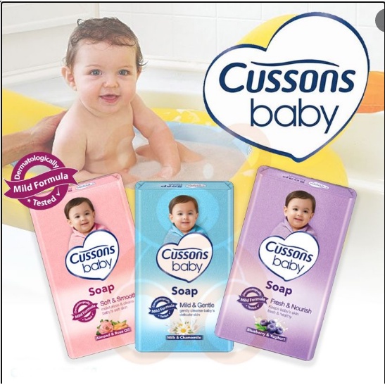 Cussons Baby Soap Sabun Batang Mandi Bayi  75 Gram