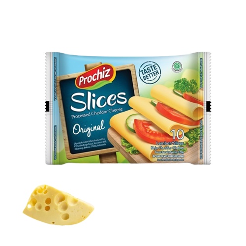 Keju Prochiz Original Slice isi 10 Lembar / Keju Slice / keju Lembaran