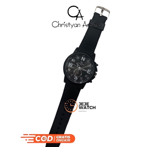 Jam Tangan Cowok Karet Cristyan Arden CA2609