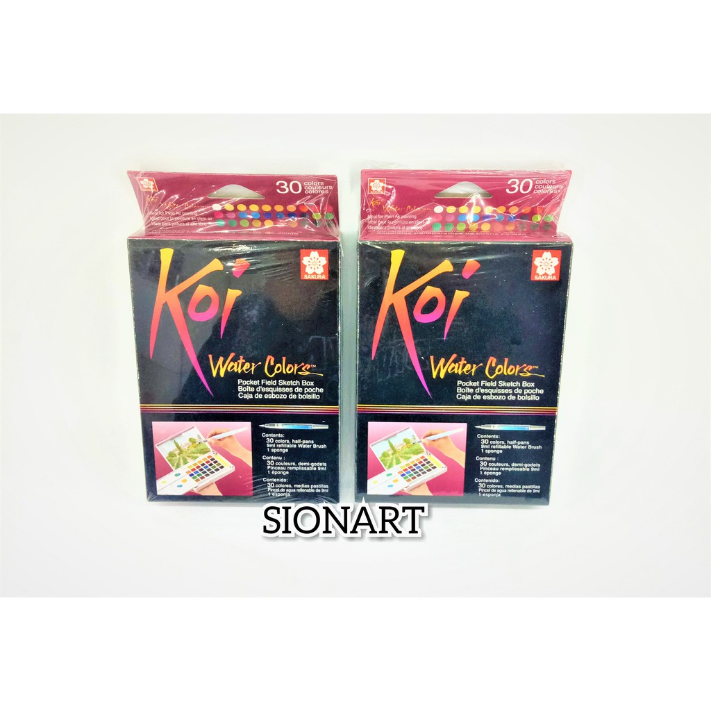 

SAKURA KOI WATER COLOURS - 30 COLOURS