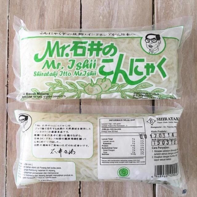

soun-bihun- mr ishii mie shirataki hijau diet keto murah 200 gram -bihun-soun.
