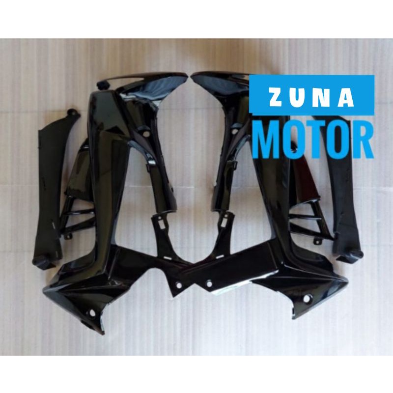 Cover sayap supra x 125 new betmen 2007 2013 hitam polos
