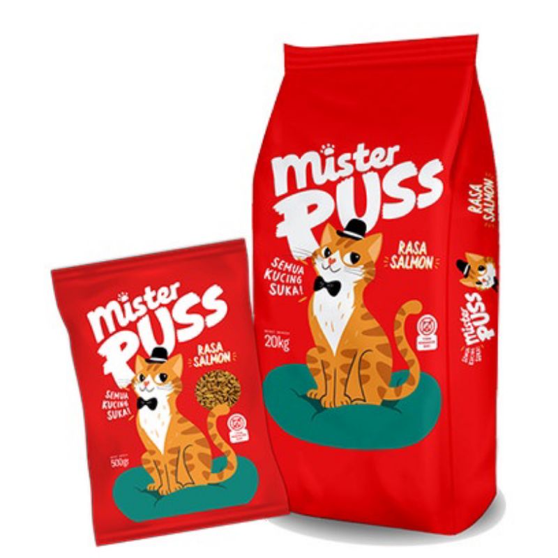 mister puss pakan kucing salmon 500g