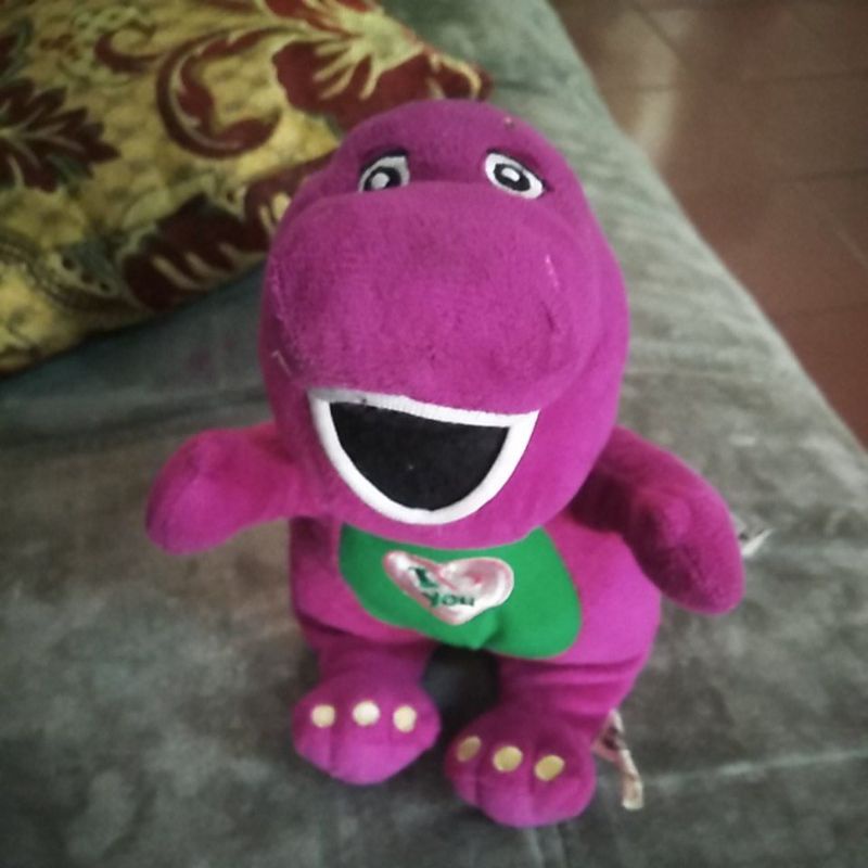 Boneka Barney Original Preloved