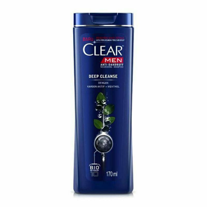 Clear Shampoo Deep Cleanse 170ml