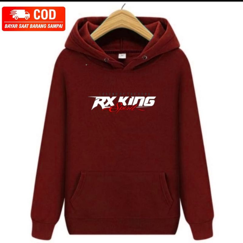 jaket Hoodie motor RX king