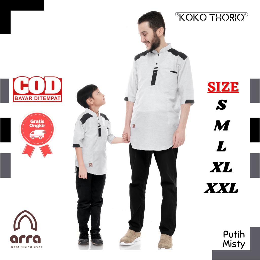 Koko Cuople Ayah Anak Laki-laki Terbaru Koko Ayah Remaja Anak Laki-laki Seragaman Koko Samaan Baju K
