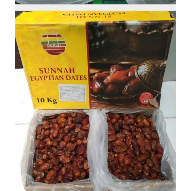 

Kurma sunnah mesir kemasan 10kg/kurma mesir