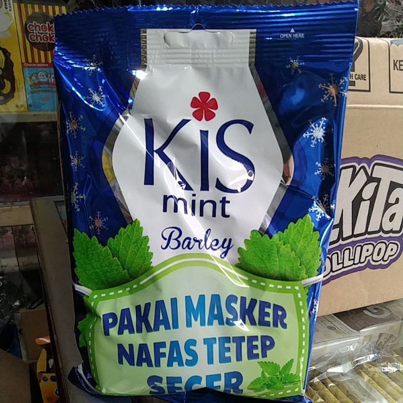 Permen Kiss Mint pack 125gr