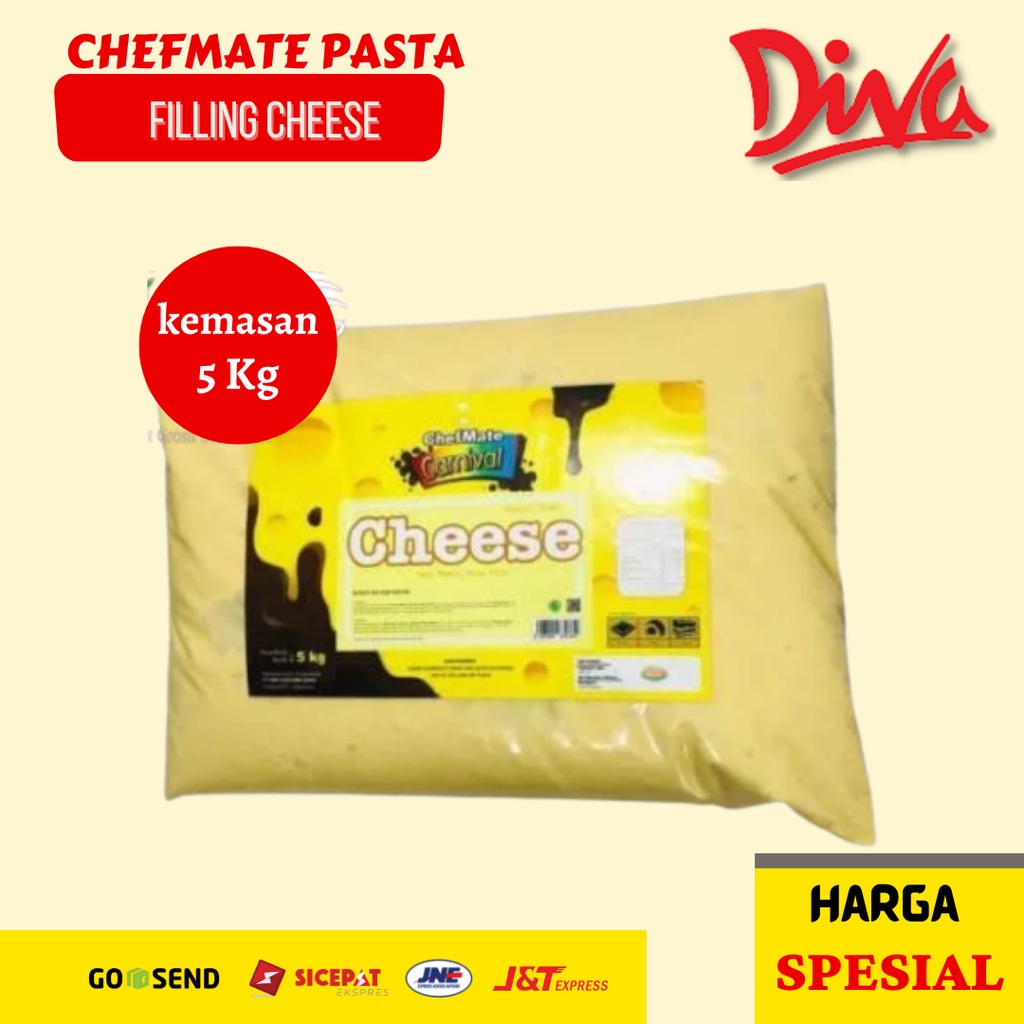 Chefmate Filling Keju 5 kg | Isian Cheese Selai pasta chefmate