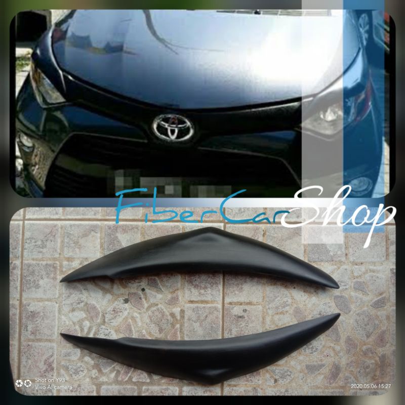 Eyelid Mata Sipit Alis lampu Cover Lampu Custom khusus Sigra dan Cayla