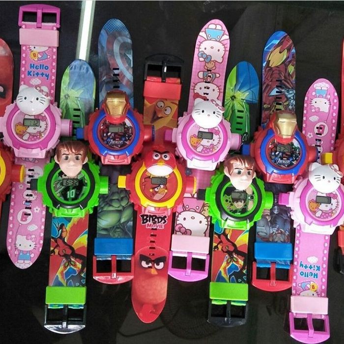 JK -  souven hadiah kado ultah unik jam tangan anak karakter disney