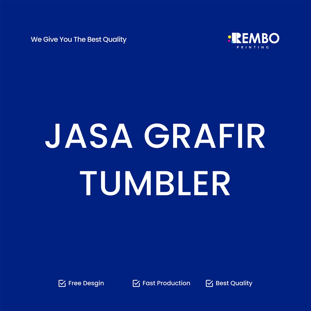 JASA GRAFIR TUMBLER - REMBO PRINTING